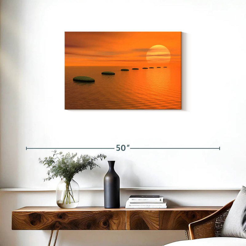 Kerrick Sunset Stepping Stones, H 20 po x l 30 po