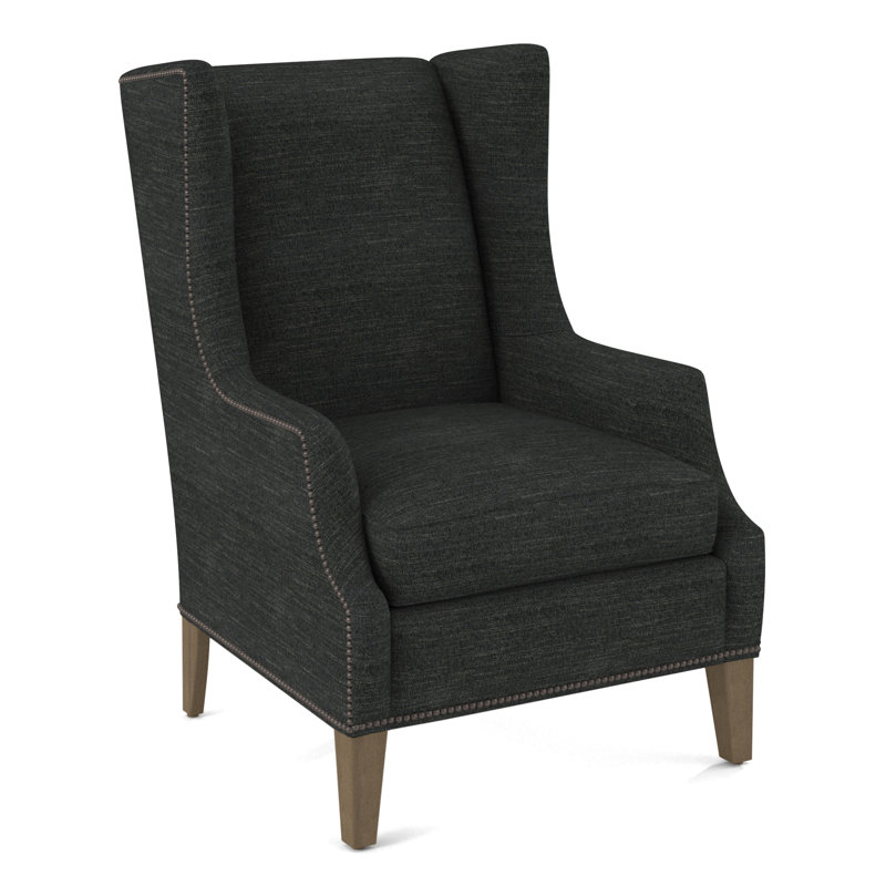 Wingback Chair, 61704-62, Weathered Gray