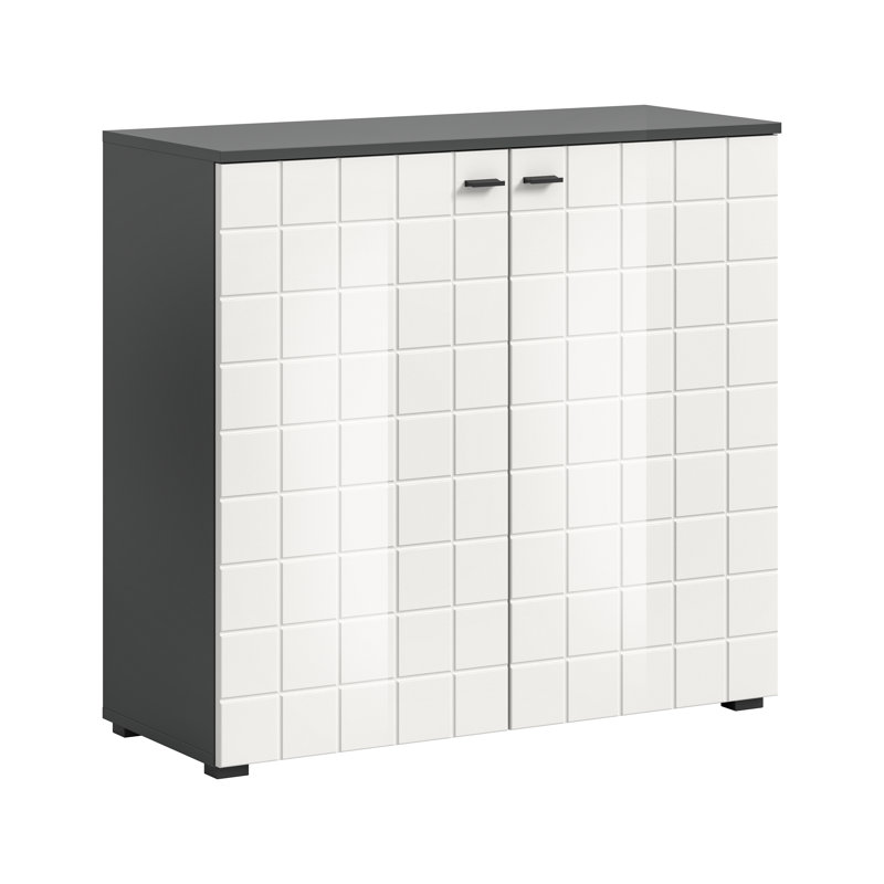 Kommode Monte, White/Anthracite