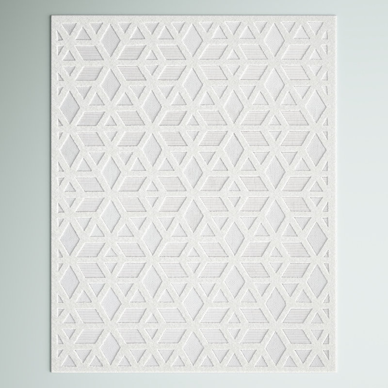 Tapis intérieur / extérieur Raeshelle, Rectangle 3 pi 11 po x 6 pi