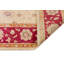 Jylene Hand Woven Beige Red Floral Oriental 100% Wool