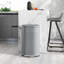 HOMCOM Pedal Bin Fingerprint Proof Soft-close Lid-981950651-981950649