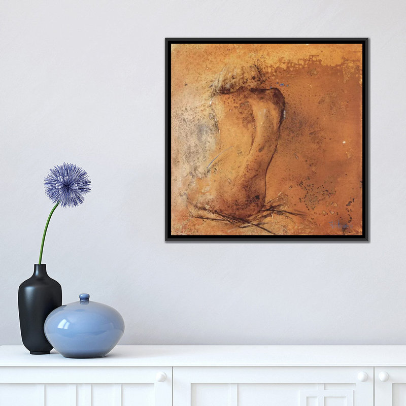 «Nude II», reproduction d'impression sur toile tendue, H 26 po x l 26 po x P 1,5 po, Toile tendue, Pas de tapis