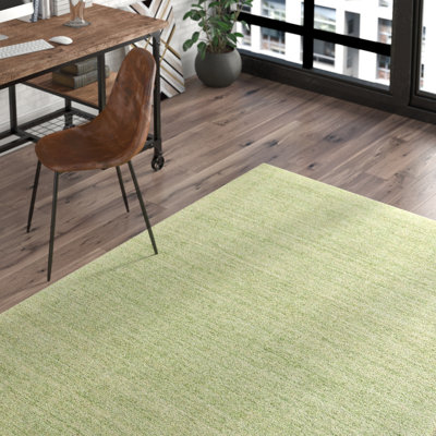 Tapis verre de mer en laine noué à la main Muflier