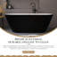 Baignoire en acrylique 67In 67 formant votre espace de bain idéal