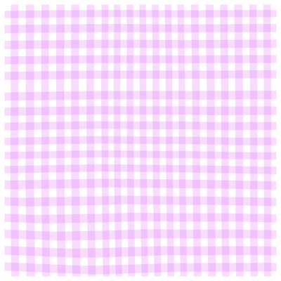 Housses de couette vichy mauves et blanches