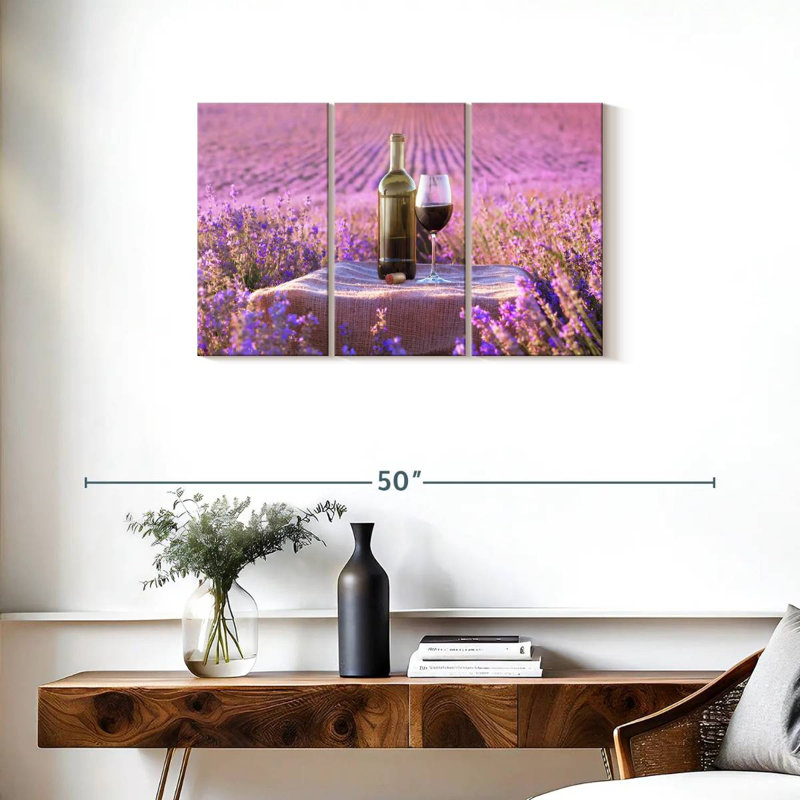 Yarlin Wine Romance, 20" H x 33" W