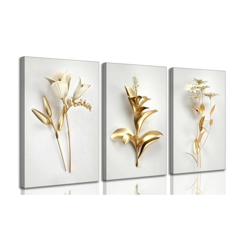 3 Piece Wrapped Canvas Print