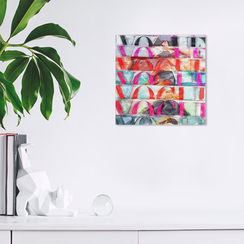Art mural moderne sur toile Wynwood Studio Fashion and Glam, L 12 po x H 12 po