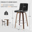 Mariea Upholstered Swivel Counter & Bar Stool-710368775-710368772