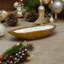 Unscented Novelty Candle with Solid Wood Holder