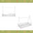 Twin Size Wood House Bed With Fence-1765055646
