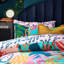 Cotton Blend Floral Duvet Cover Set with Pillowcases Included-517316016