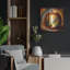  «Fall Landscape Pumpkin 2» par Rey Klimt, art mural en métal, 24 po x 24 po-298961673
