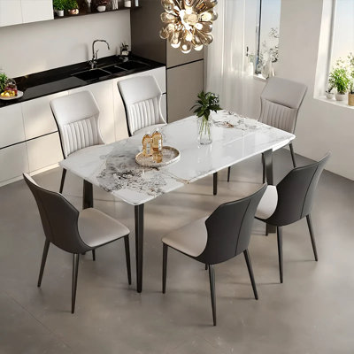 Ensemble de table et chaises Aesthetic Rock Plate