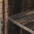 53'' H Farmhouse Corner Bar Cabinet with Glass Door & LED Lights-1484030553