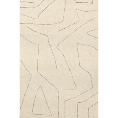 Mulholland Textured Wool Area Rug Area Rug