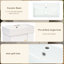Meuble-lavabo flottant 21,6 po - Lavabo en céramique, rangement à droite, goût moderne 21,6 po avec baignoire moderne et peu encombrante-1532537636