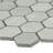 Sonoma Hexagon 12 in. x 12 in. Matte Porcelain Mosaic Floor and Wall Tile-65370255