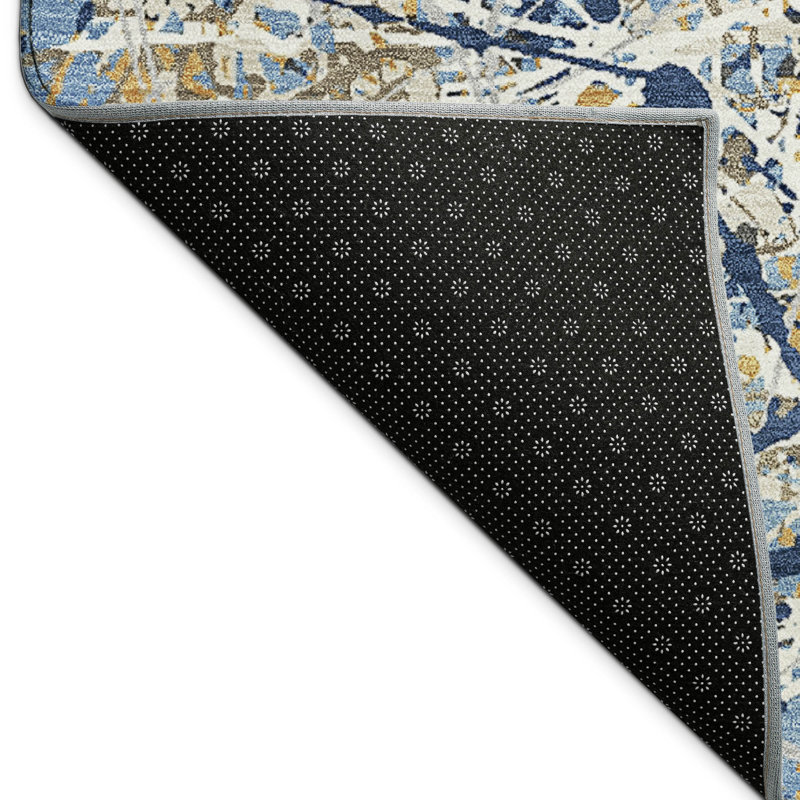 Machine Washable Indoor/Outdoor Jozwiak ACN2389 Abstract Rug, Runner 2'3" x 7'6"