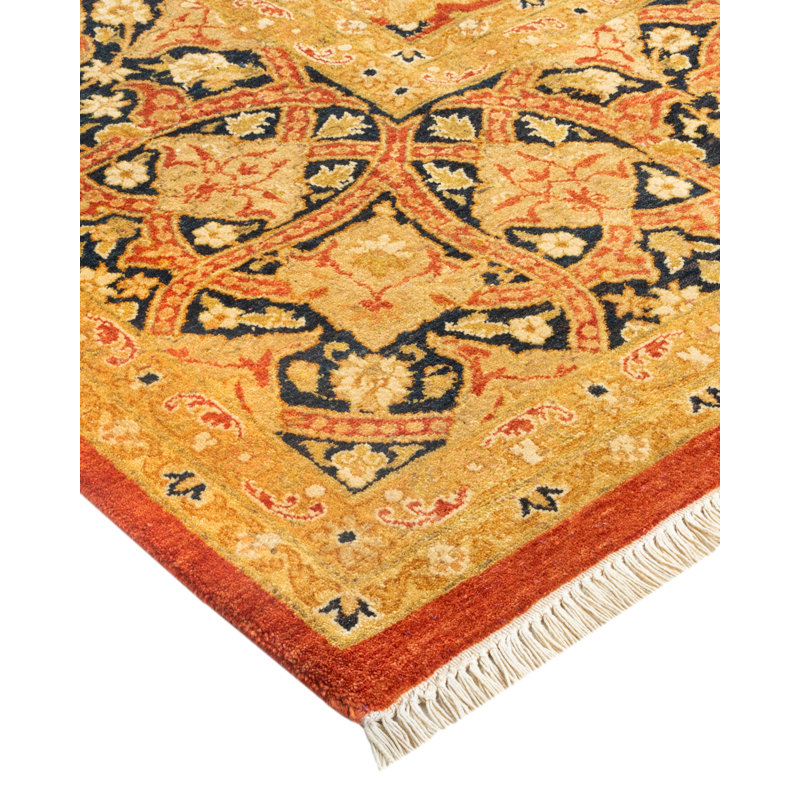 Classic One-of-a-Kind 6' 2" X 9' 2" Hand Knotted Area Rug