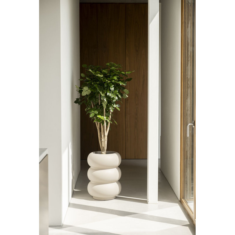 Elho Amber Roll High 43cm, White
