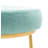 Saroun Upholstered Counter Stool with Metal Frame-1963862783