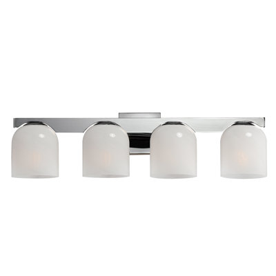 Éclairage pour meuble-lavabo à 4 lumières à intensité variable Galena