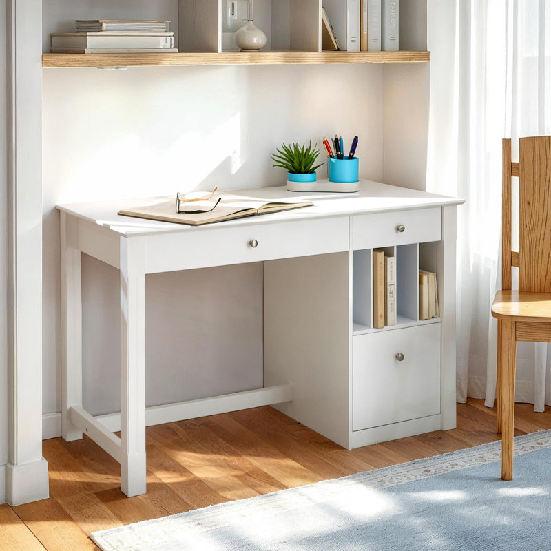 Goodyear Computer Desk, White