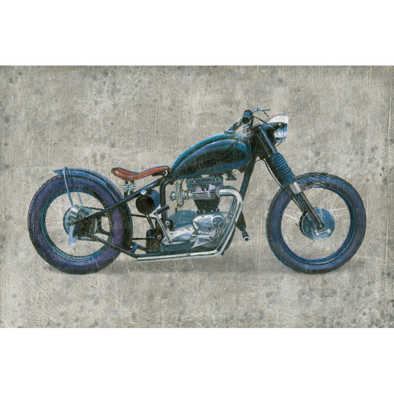 Lets Roll I Grunge Crop by James Wiens - Wrapped Canvas Painting, 51cm H x 76cm W