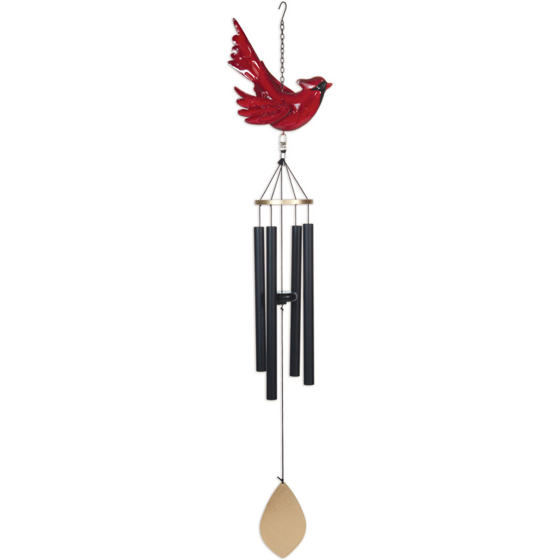 Winter Cardinal Wind chime