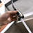 Kitchen Sink Faucet With Pull Down , Single Handle Brass, Brushed Nickel, Touch-On, 3 Modes Water Output, Simple Installation Procedure Technique Way