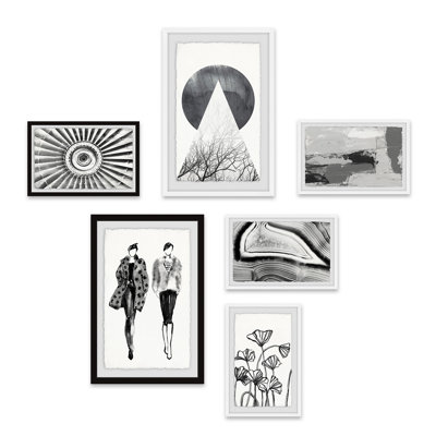 «Risque» Hexaptych