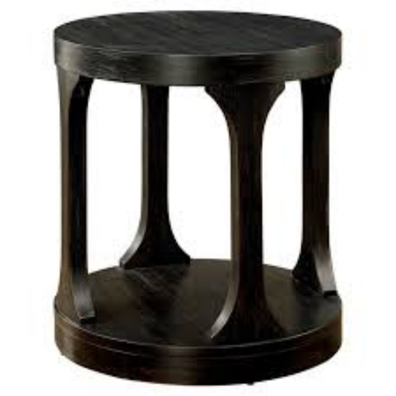 Table de bout de style transitionnel antique