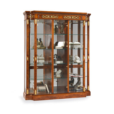 New Empire Lighted China Cabinet