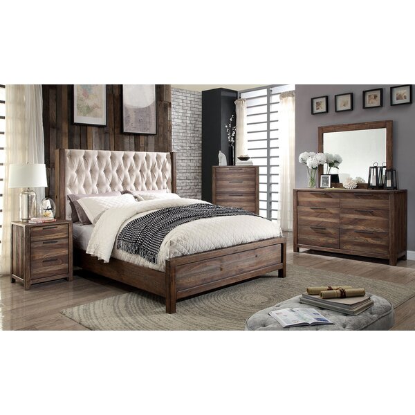 Laurel Foundry Modern Farmhouse Jetton Upholstered Bed & Reviews | Wayfair