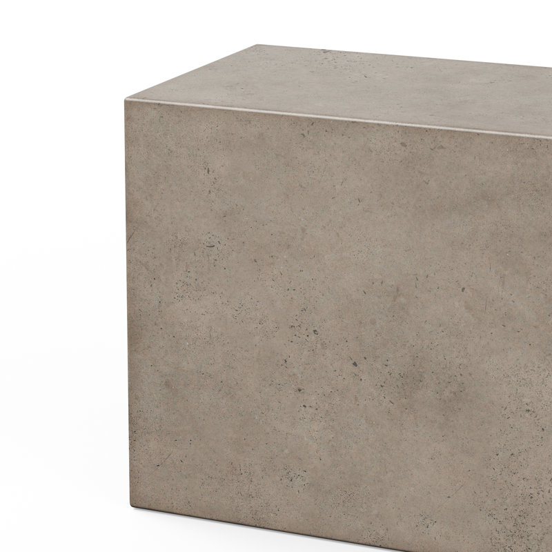 Mixx Bench, 18"H x 70.75" W x 14" D, Dark Gray