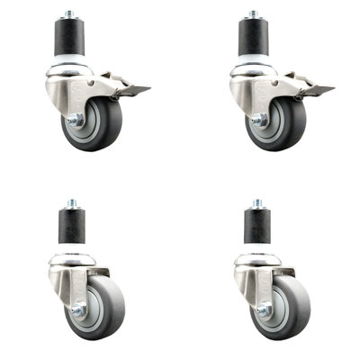 Swivel Stem Caster