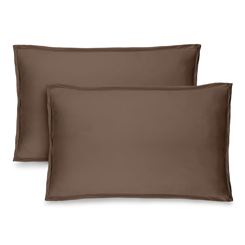 Ultra-Soft Pillow Sham Set, Cocoa, King