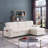 Versatile Upholstered Sleeper Sectional Sofa with Storage Compartment