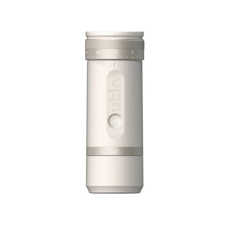 OutIn Fino Coffee Grinder, Sandstone White