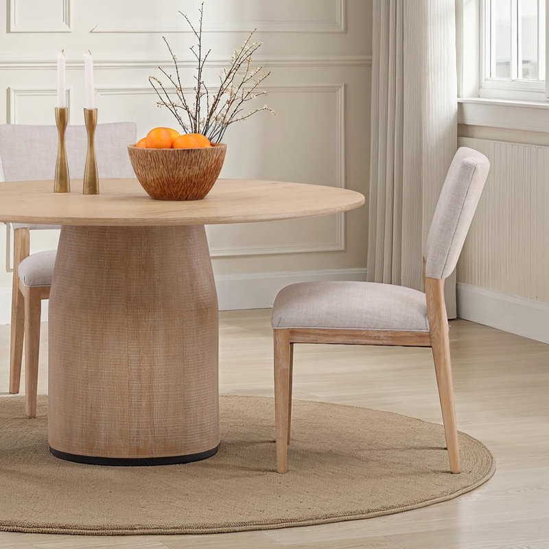 Lucile Cotton Blend Upholstered Dining Chair