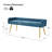 Millbury Polyester Upholstered Bench with Metal Leg-426484233
