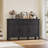 Buffet Cabinet Sideboard With Drawers, Shelves And Doors-1290426171-1302509529