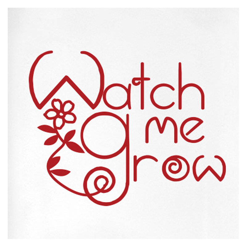 Wall Decal, Dark Red