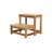 SpaTeak ARB Teak & Specialties D Slip Resistant and Antimicrobial Hot Tub Step