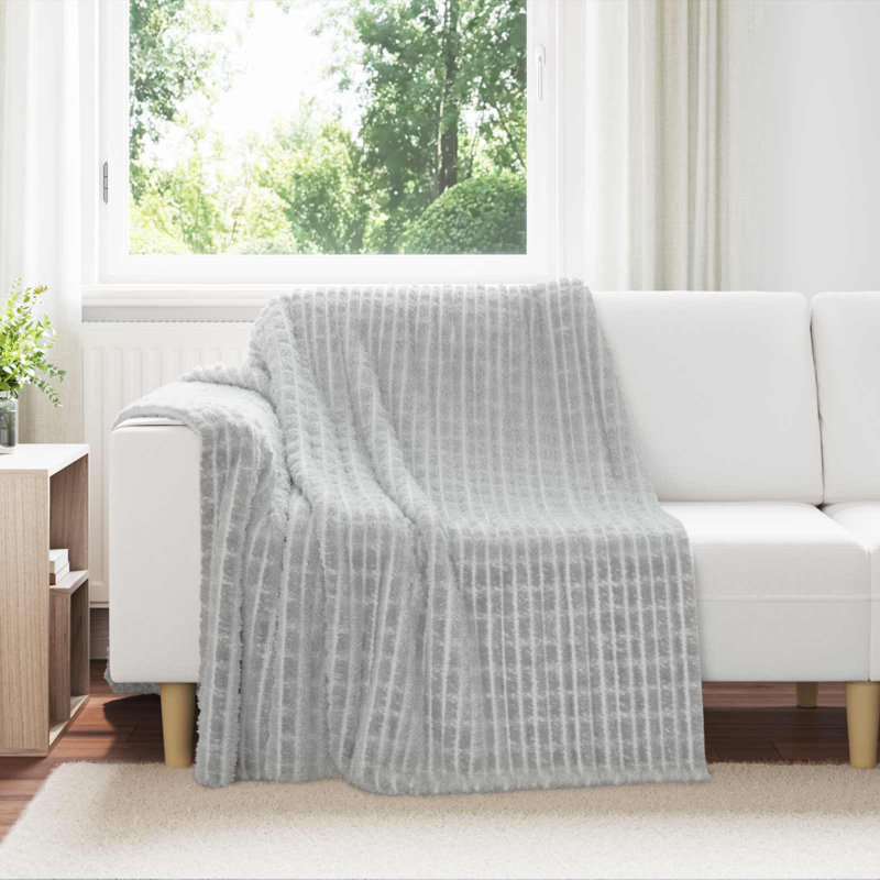 5.2-31 Throw Blanket, 200cm x 150cm, Grey