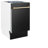 ZLINE Autograph Edition 18 in. Tallac Series 3rd Rack Top Control Built-In Dishwasher in Black Stainless Steel with Handle, 51dBa-69786741
