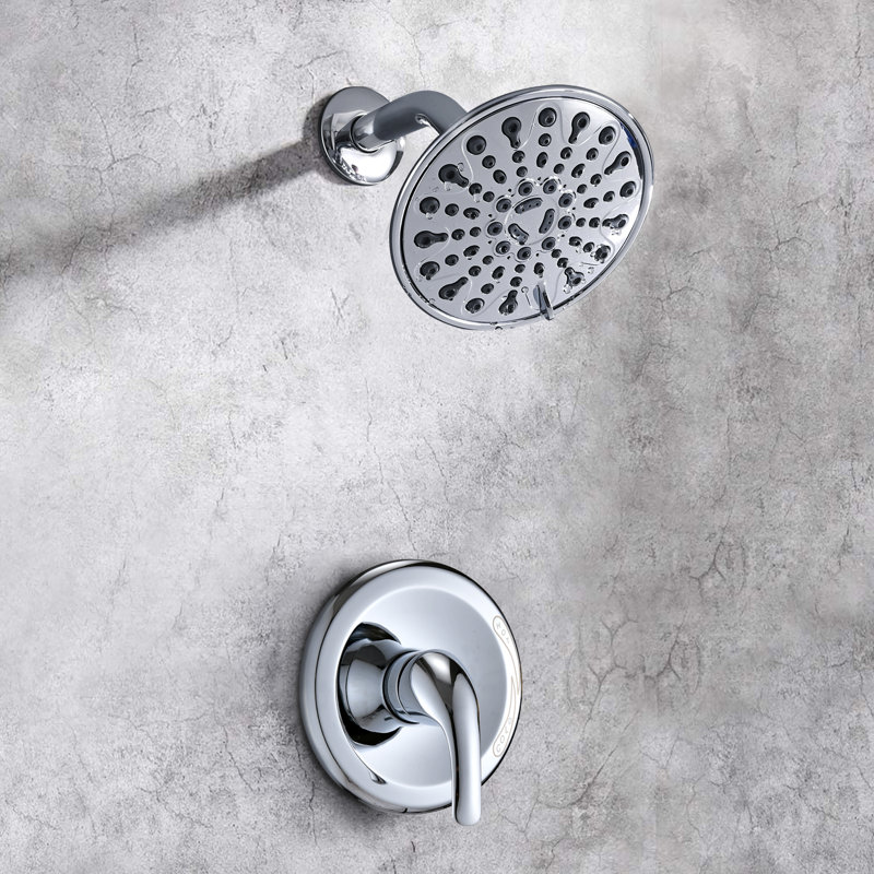 All-In-One Kit with Rough in-Valve, Chrome