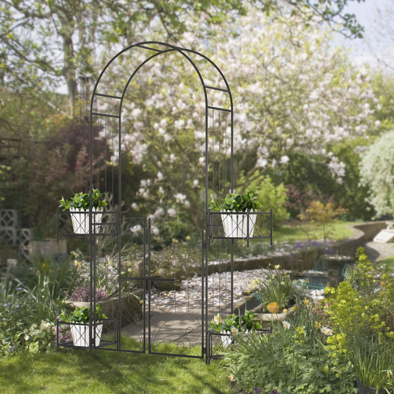 Outsunny 7' Garden Arch Arbor